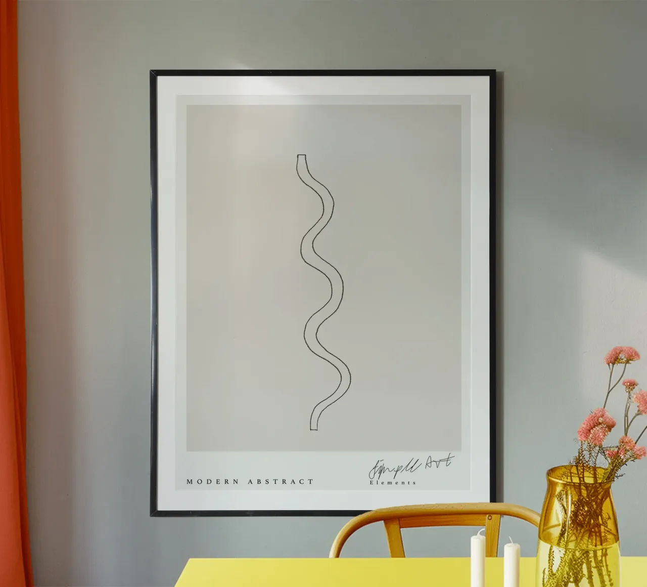 Simple Art Line No 2 Hahnemühle von treechild