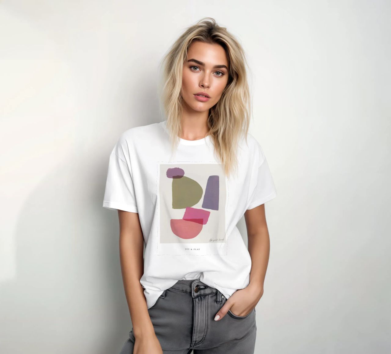 Simple Art Line No 3 t-shirt da treechild
