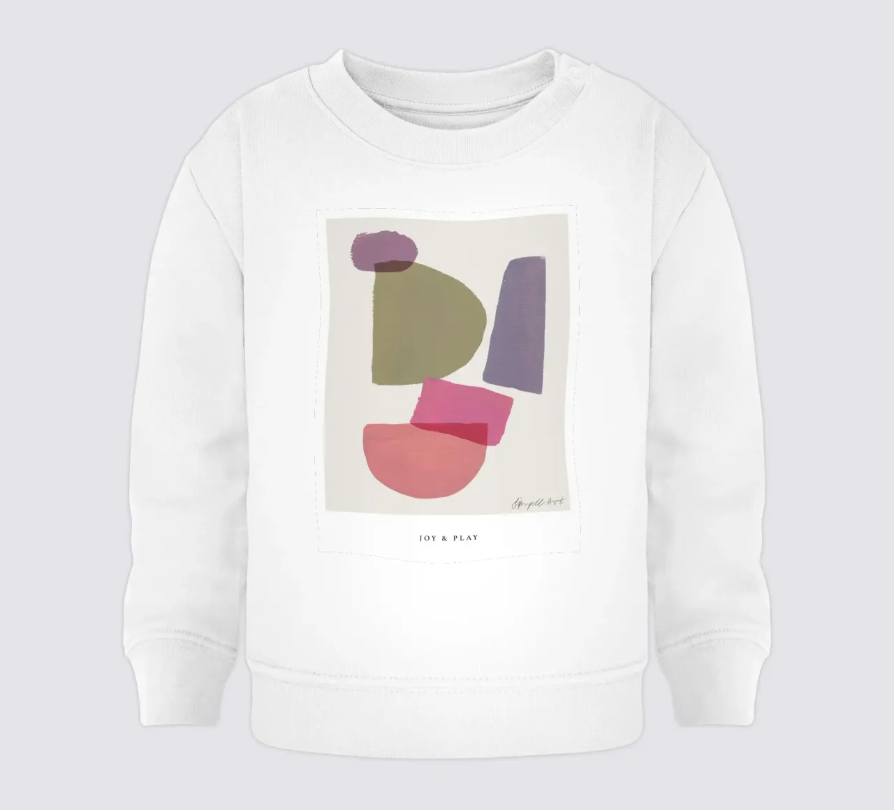 Simple Art Line No 3 sweat pour bébé de treechild